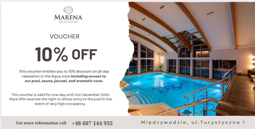 Robson Beach I Sauna, Jacuzzi Miedzywodzie Exterior photo